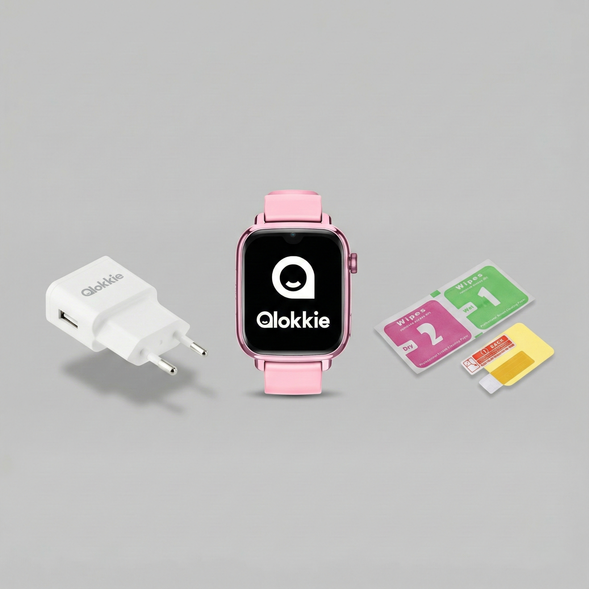 Qlokkie GPS horloge Explore compleet