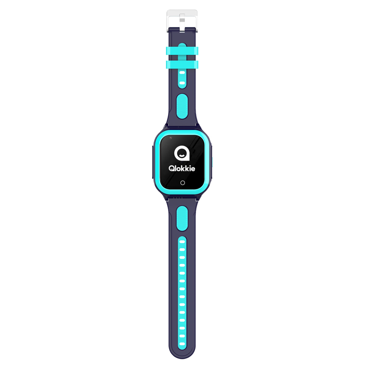 Qlokkie GPS Horloge Kind - Kiddo GO - Blauw
