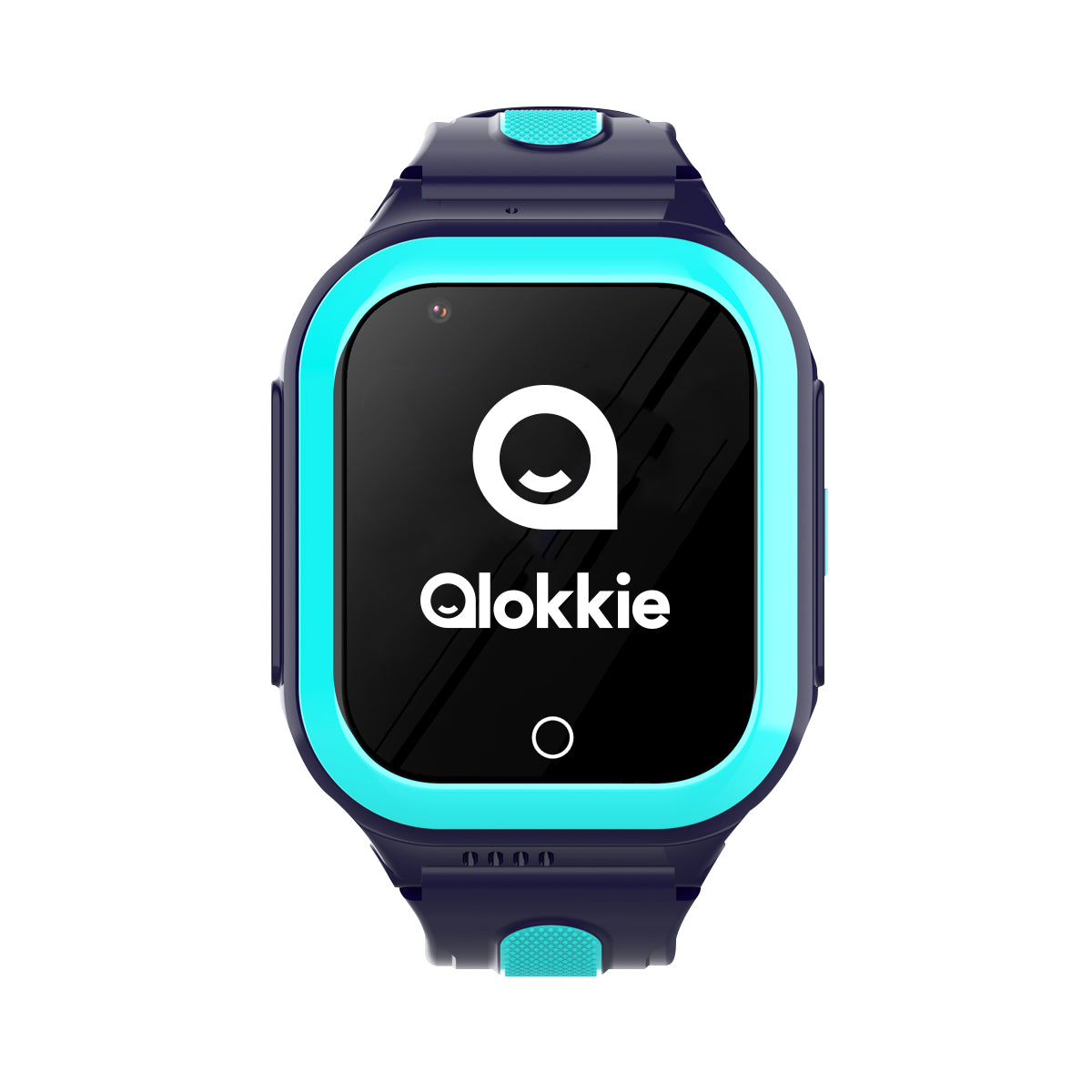 Qlokkie GPS Horloge Kind - Kiddo GO+ - Inclusief Beschermcase – Blauw