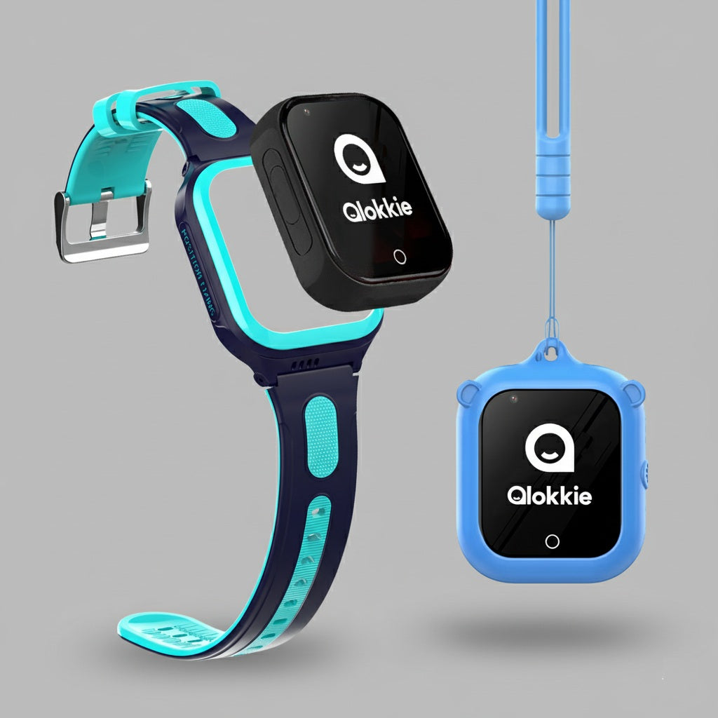 Qlokkie GPS Horloge Kind Kiddo GO+ Blauw