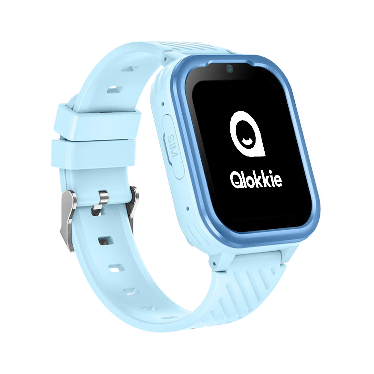 Qlokkie GPS Horloge Kind - Kiddo Pro - Whatsapp - Blauw