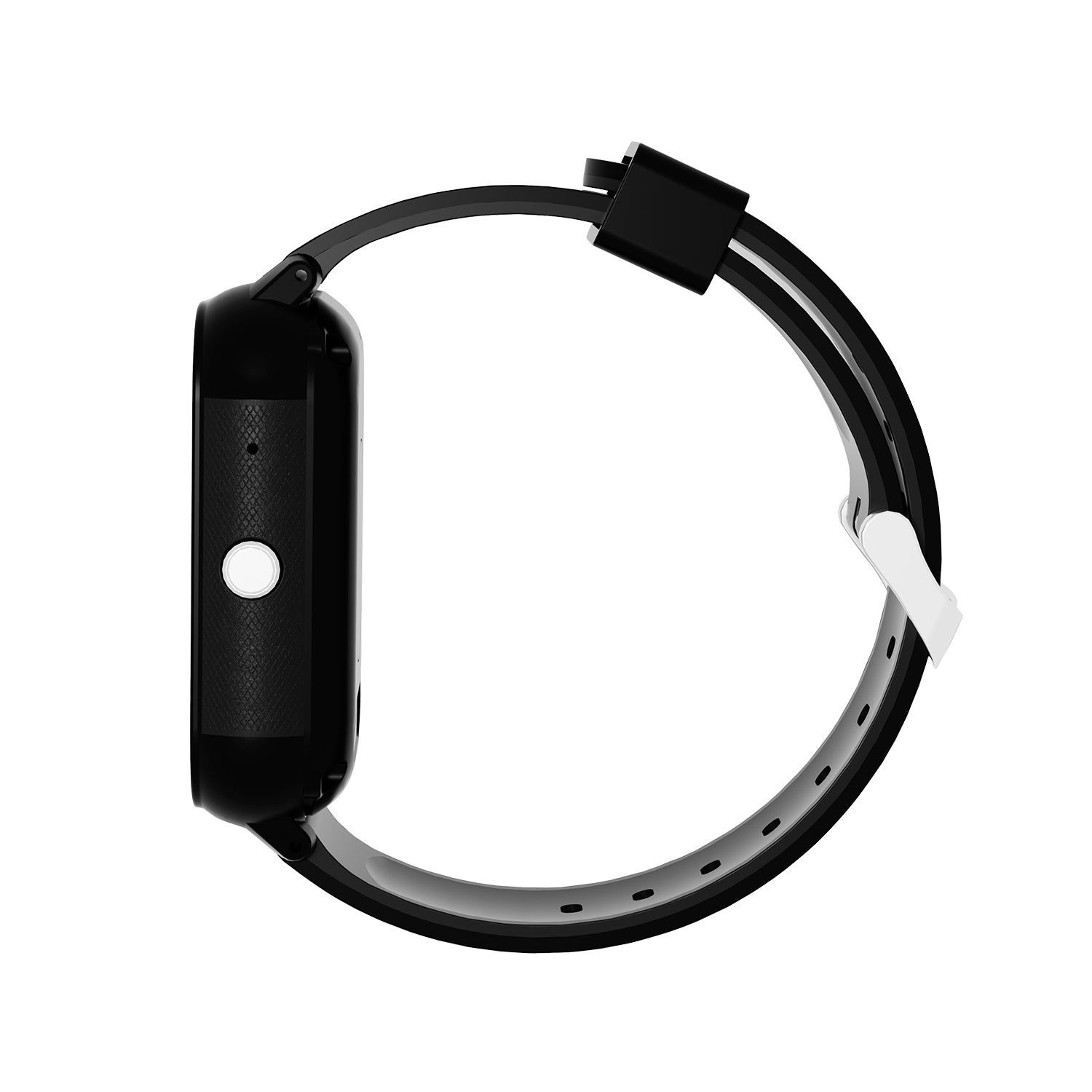 Qlokkie GPS Horloge Kind - Kiddo Slim 2 - Zwart