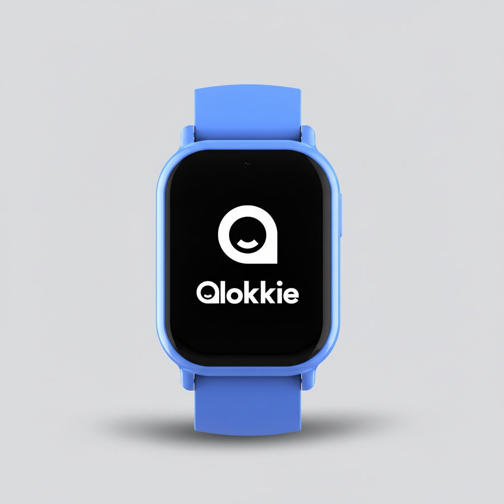 Qlokkie GPS Horloge Kind - Kiddo Mini - Blauw