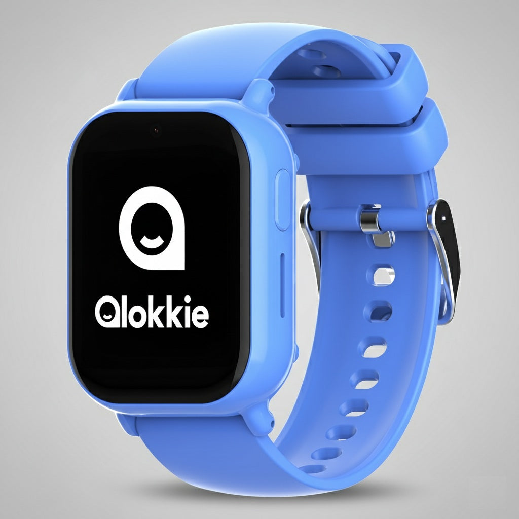Qlokkie GPS Horloge Kind - Kiddo Mini - Blauw