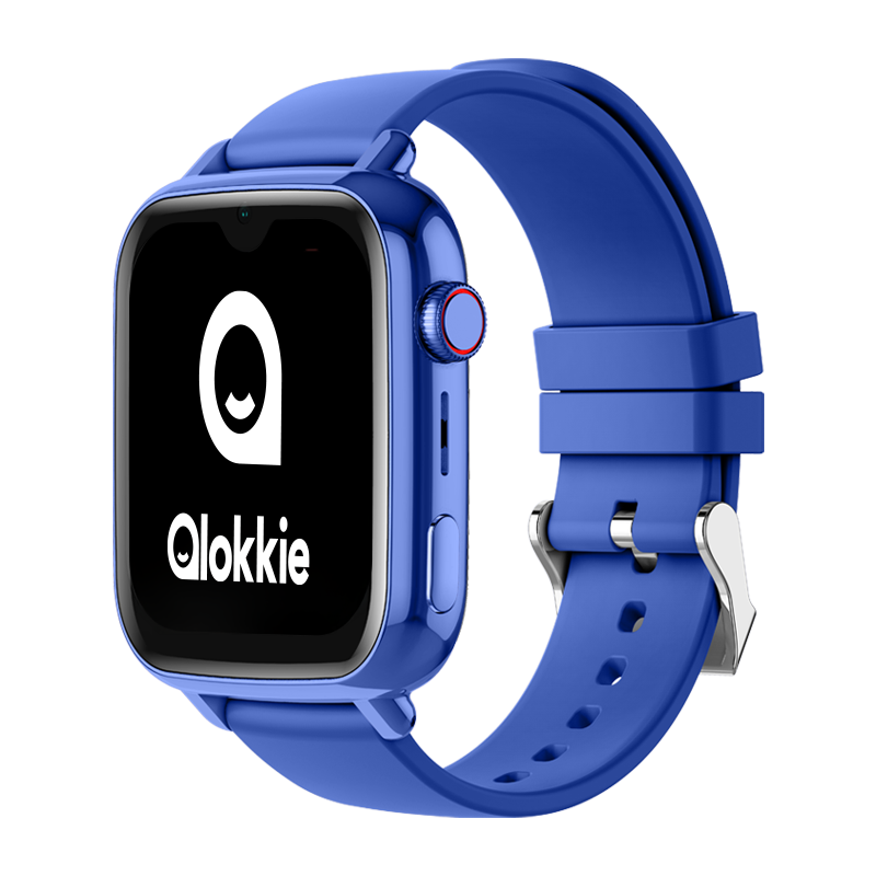 Qlokkie GPS-horloge voor kinderen – Kiddo Explore – WhatsApp – Blauw