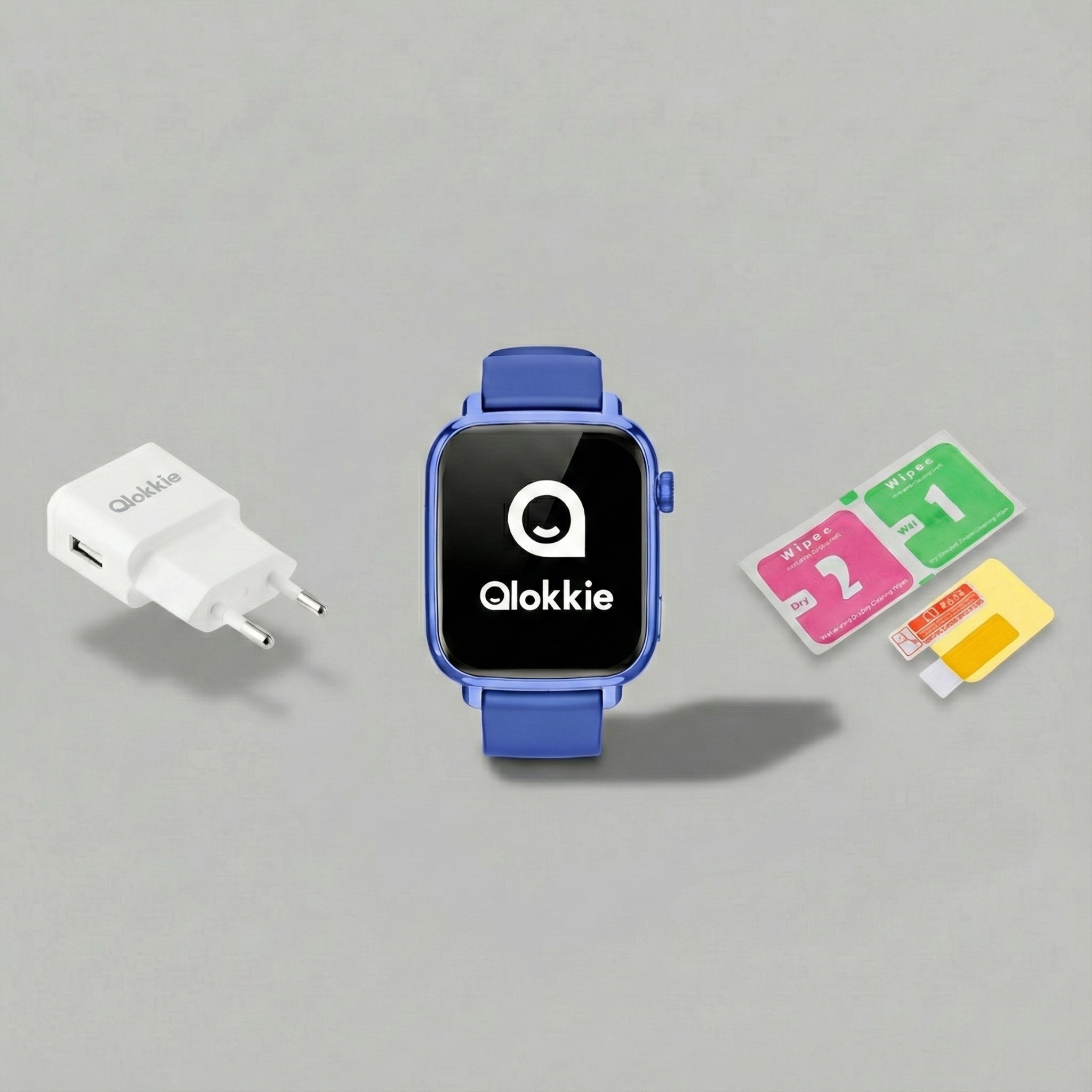 Qlokkie GPS horloge Explore compleet