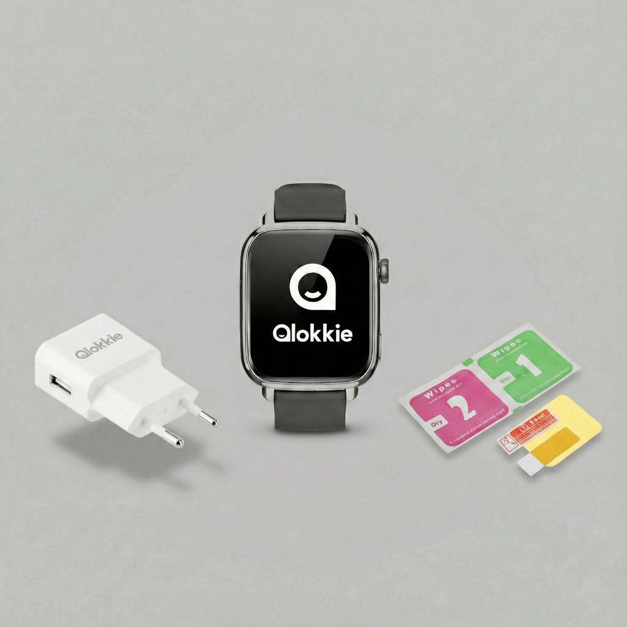 Qlokkie GPS horloge Explore compleet