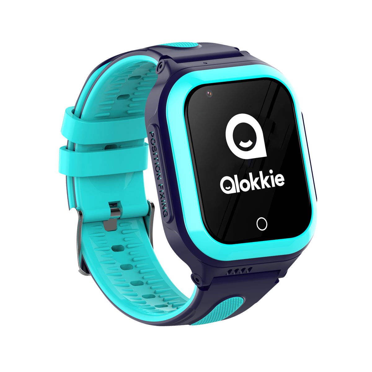 Qlokkie GPS Horloge Kind - Kiddo GO - Blauw