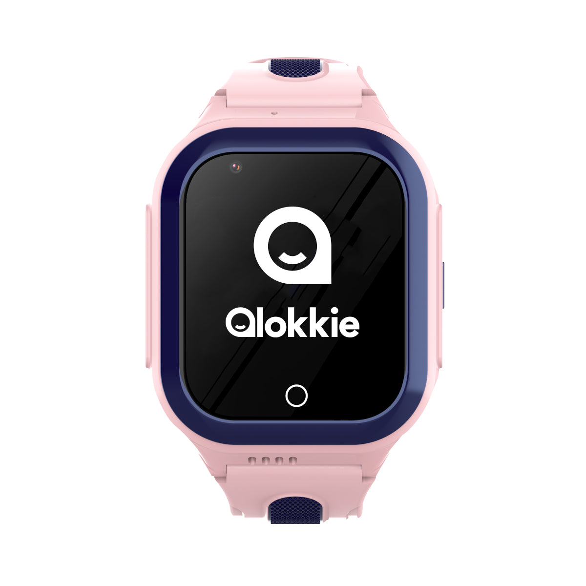 Qlokkie GPS Horloge Kind - Kiddo GO - Roze