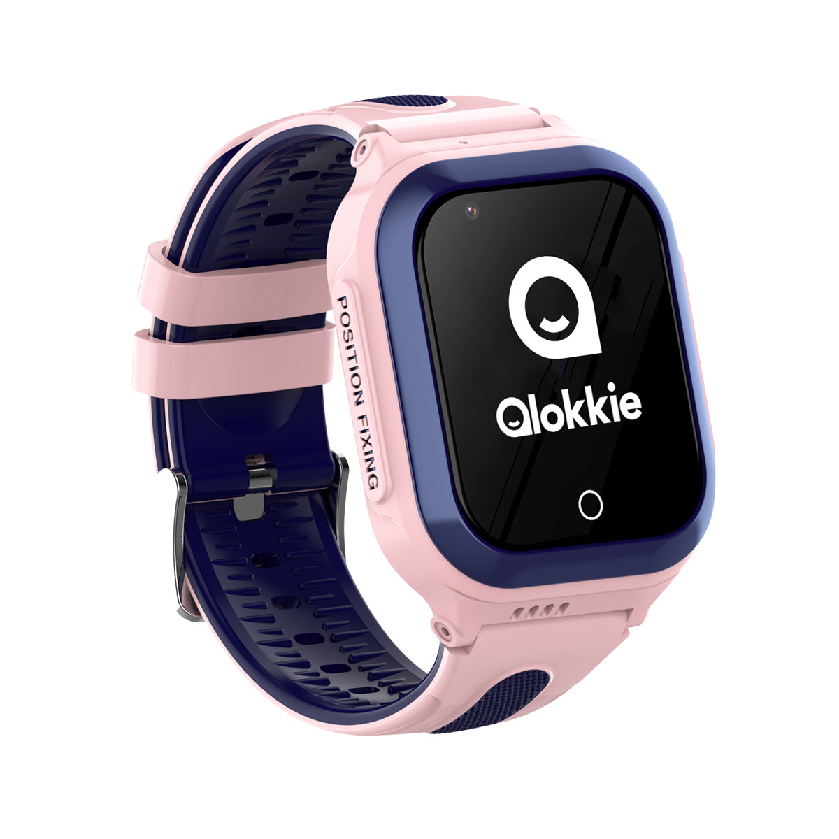 Qlokkie GPS Horloge Kind - Kiddo GO - Roze