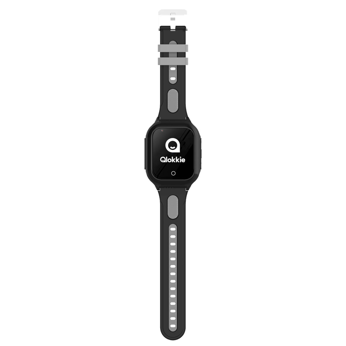 Qlokkie GPS Horloge Kind - Kiddo GO+ - Zwart