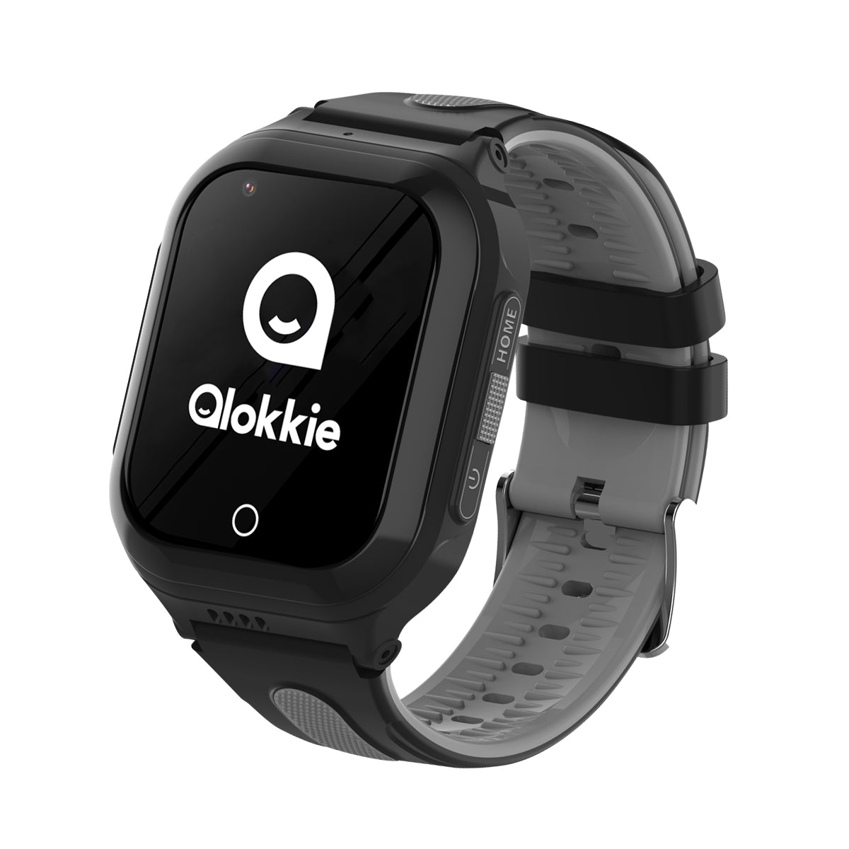 Qlokkie GPS Horloge Kind - Kiddo GO+ - Zwart