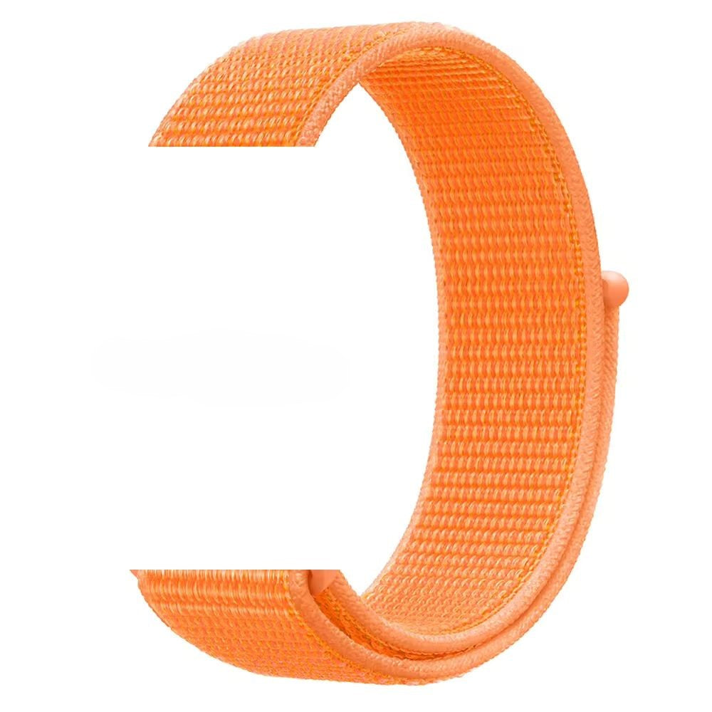 Horlogeband Klittenband- 20MM - Oranje