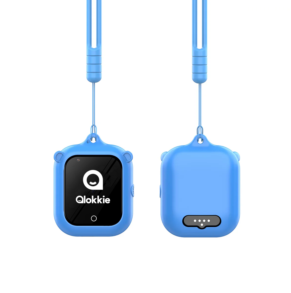 Qlokkie GPS Horloge Kind - Kiddo GO+ - Blauw