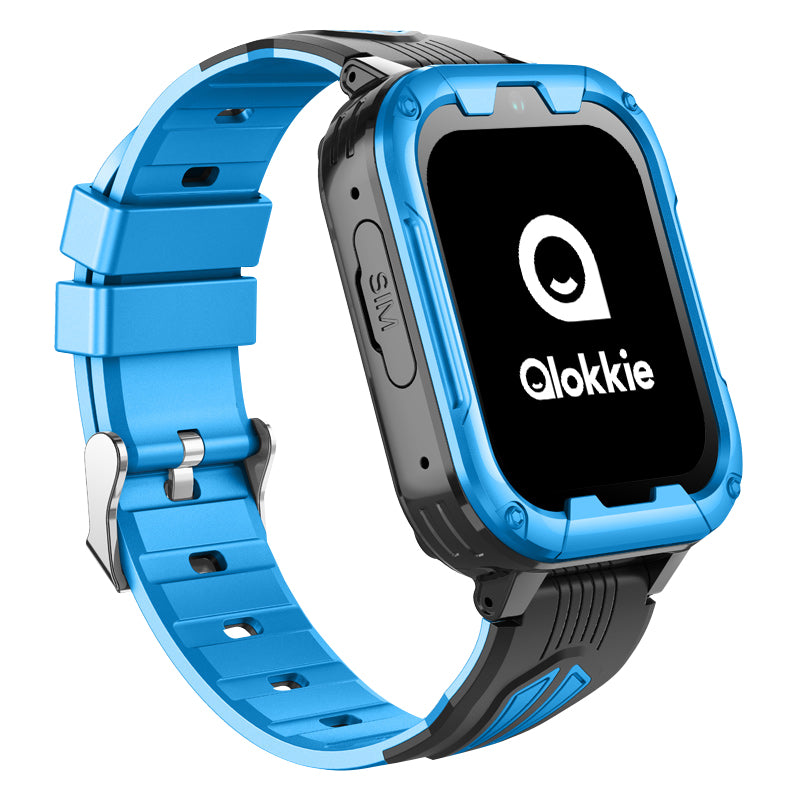 Qlokkie GPS Horloge - Kiddo Play - Blauw