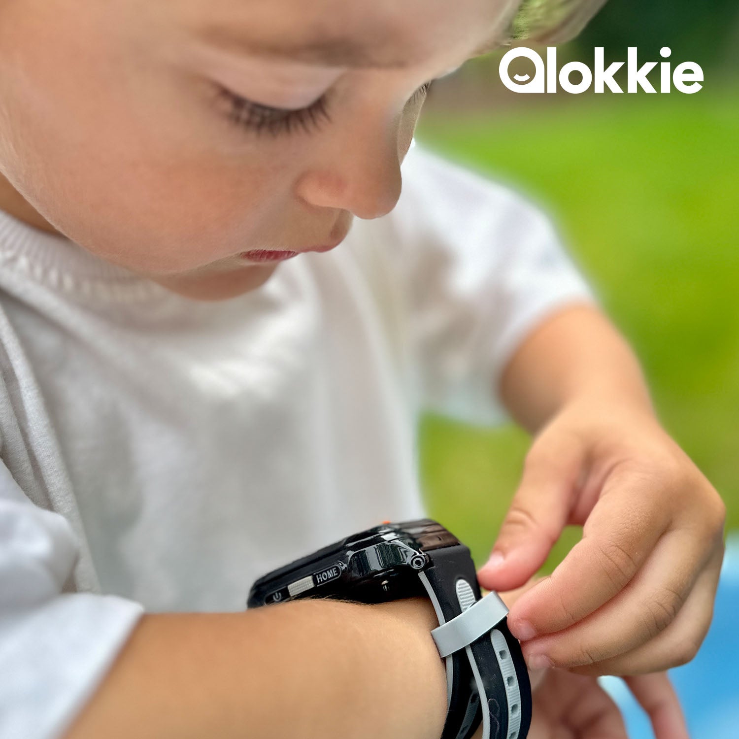 Qlokkie GPS Horloge Kind - Kiddo GO+ - Blauw