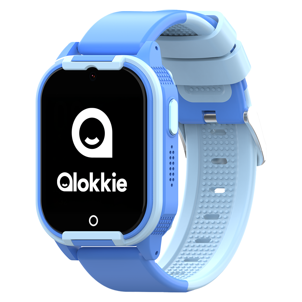 Qlokkie GPS Horloge Kind - Kiddo Lite - Blauw