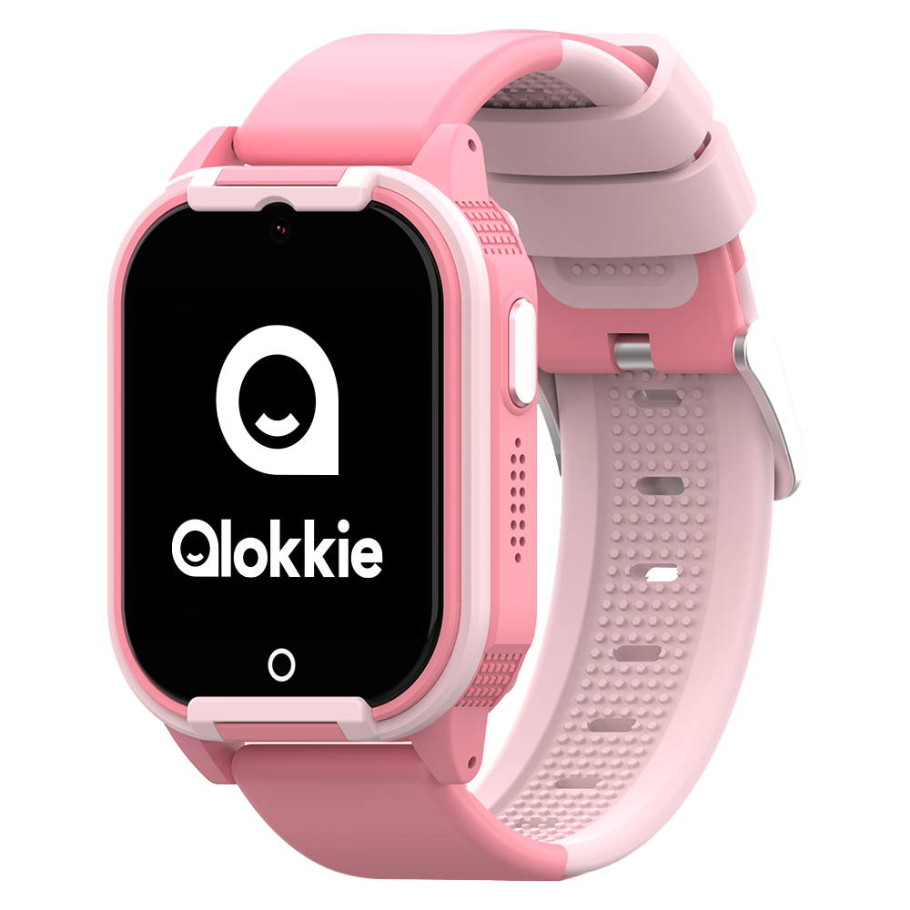 Qlokkie GPS Horloge Kind - Kiddo Lite - Roze