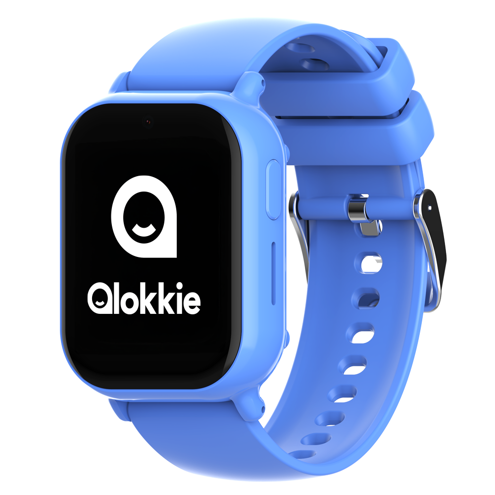 Qlokkie GPS Horloge Kind - Kiddo Mini - Blauw