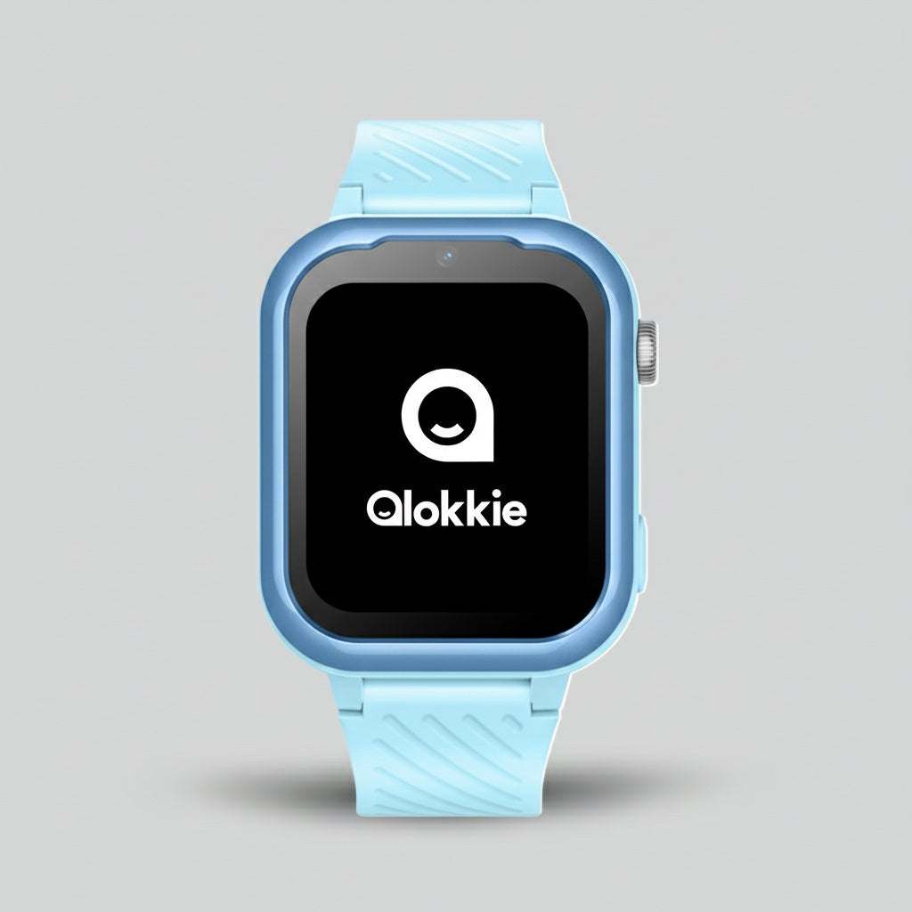 Qlokkie GPS Horloge Kind - Kiddo Pro - Whatsapp - Blauw