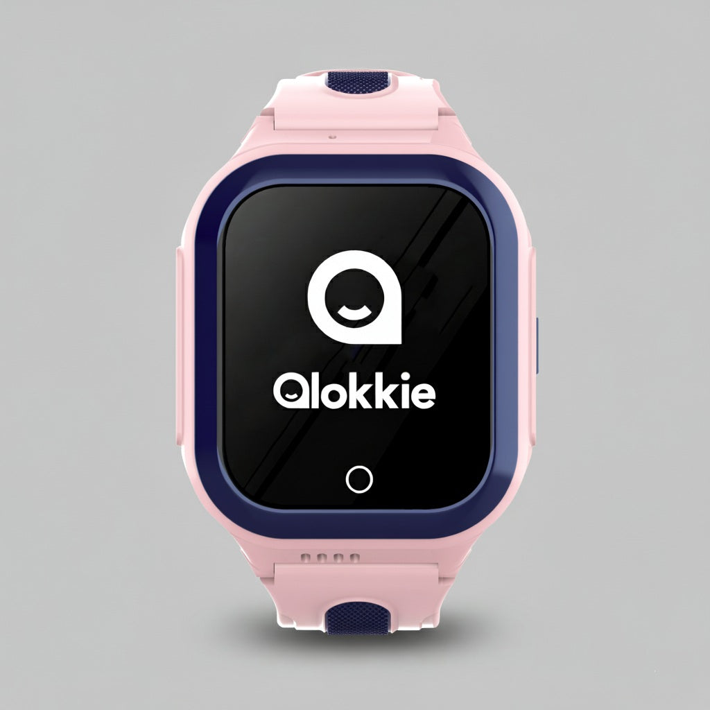 Qlokkie GPS Horloge Kind - Kiddo GO - Roze