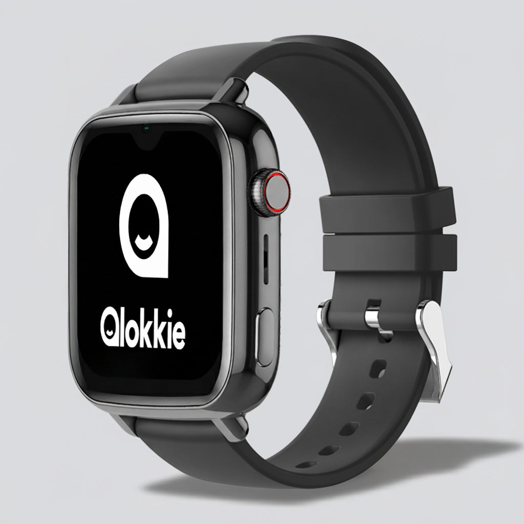 Kiddo Explore – GPS Kinderhorloge met Whatsapp – Zwart