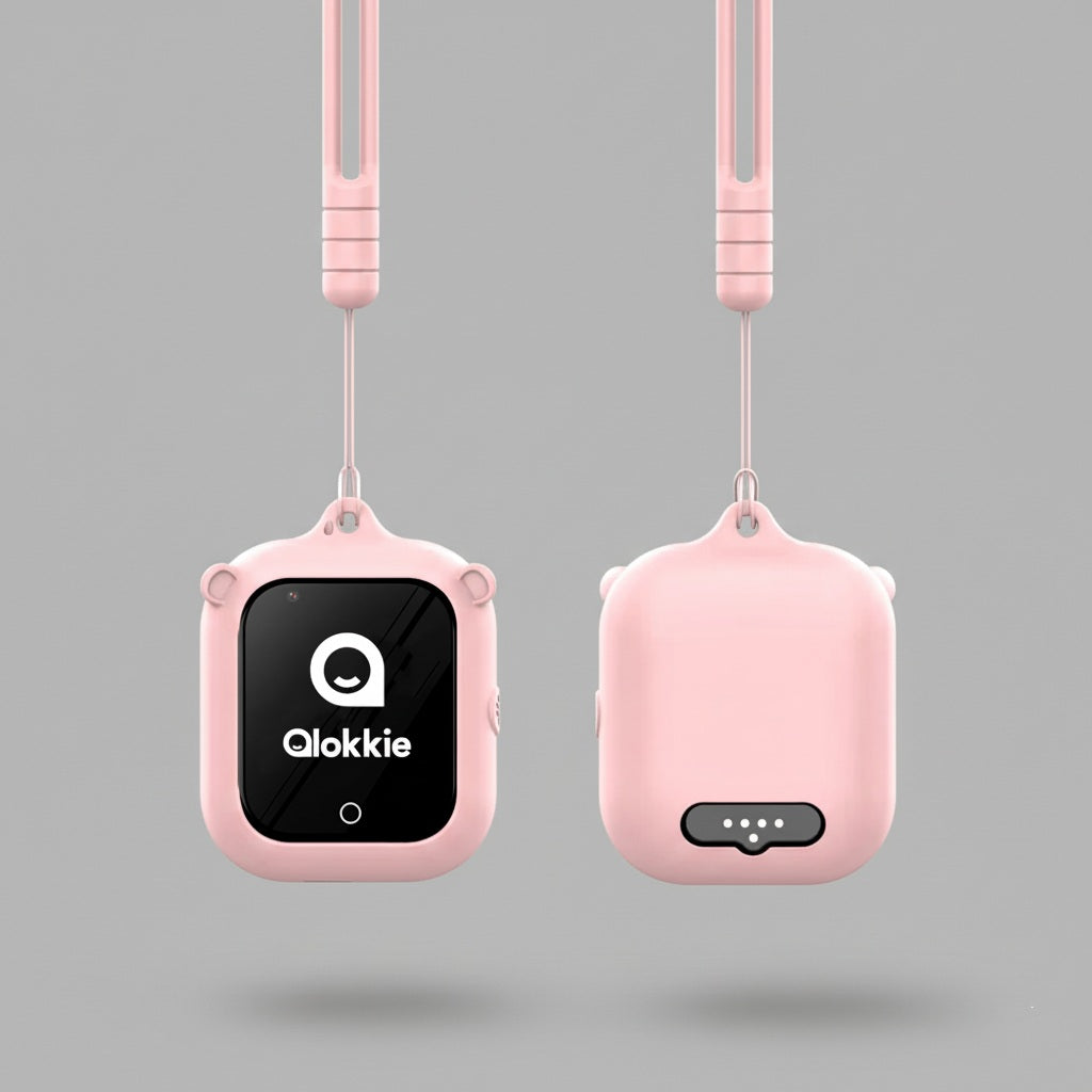 Qlokkie GPS Horloge Kind - Kiddo GO+ - Roze