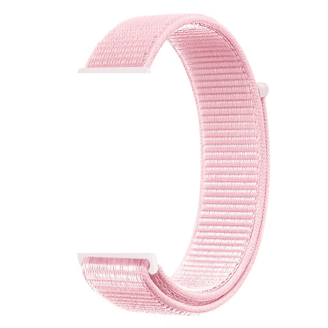 Horlogeband Klittenband- 20MM - Roze