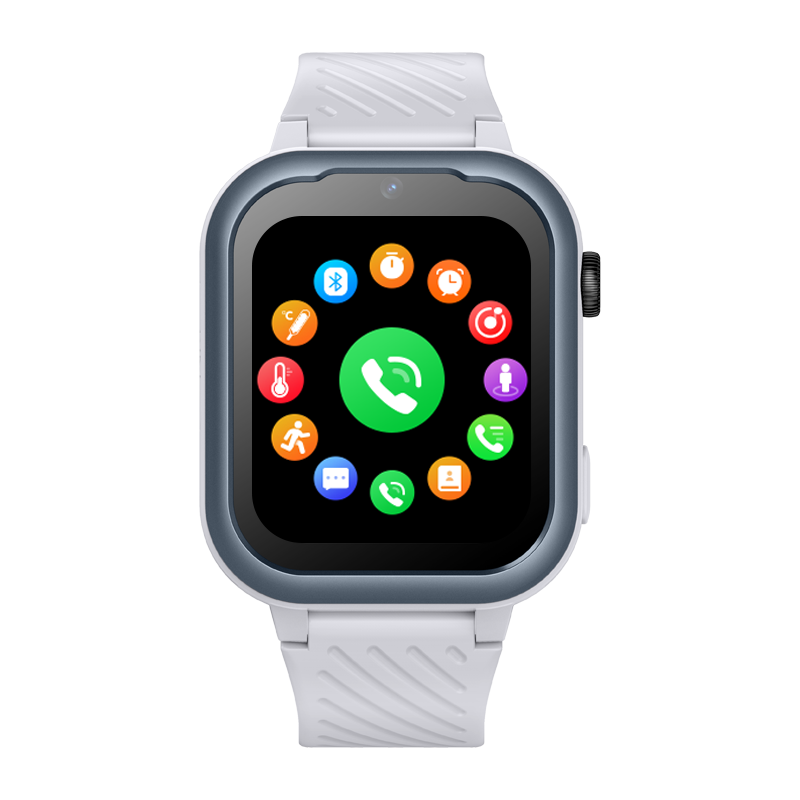 Qlokkie GPS Horloge - Kiddo Pro - Whatsapp - Grijs