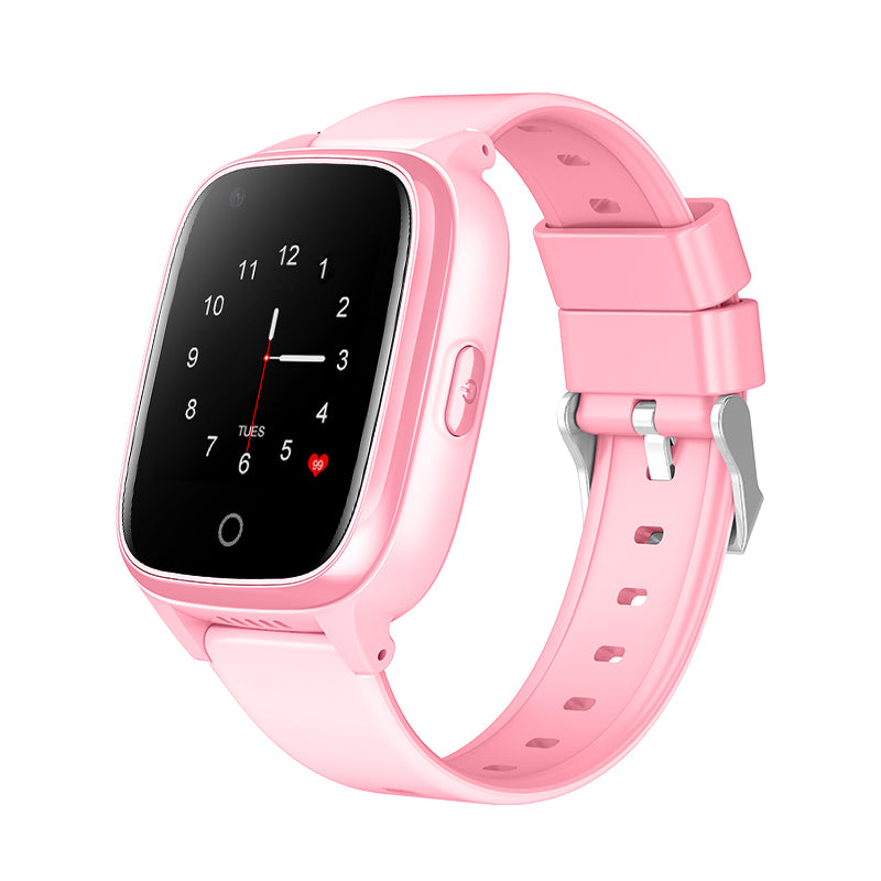 Qlokkie GPS Horloge - Kiddo 21 - Roze