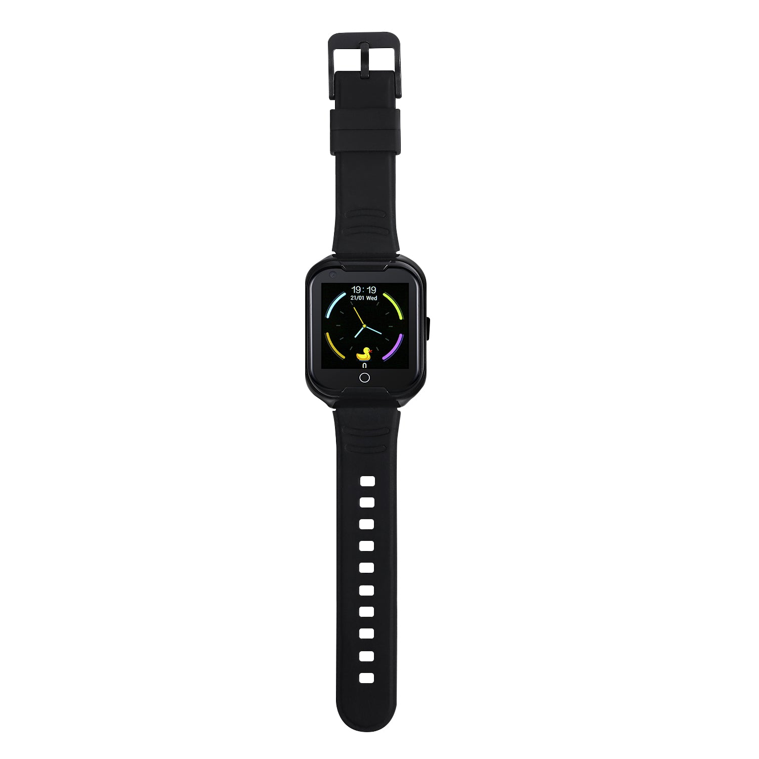 Qlokkie GPS Horloge Kind - Kiddo 11 - Zwart