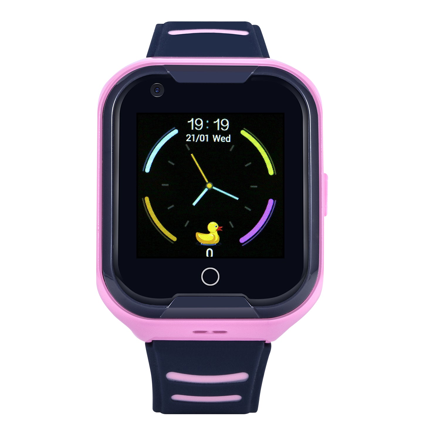 Qlokkie GPS Horloge - Kiddo 11 - Roze