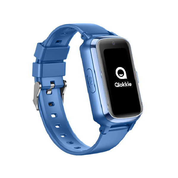 Qlokkie GPS Horloge - Kiddo Slim - Blauw