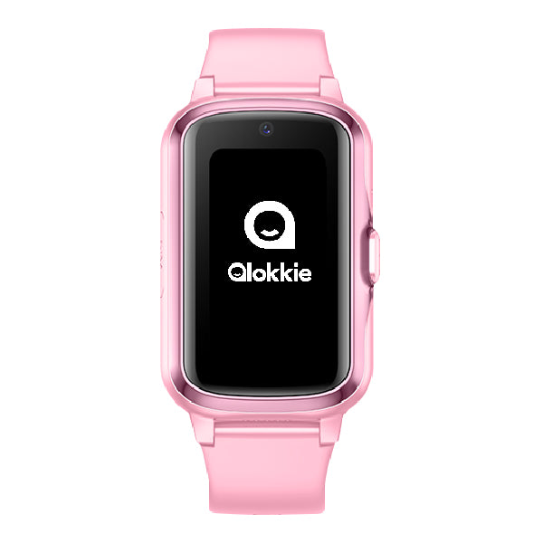 Qlokkie GPS Horloge - Kiddo Slim - Roze